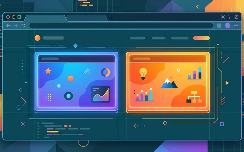 Dwa div'y obok siebie w Bootstrapie